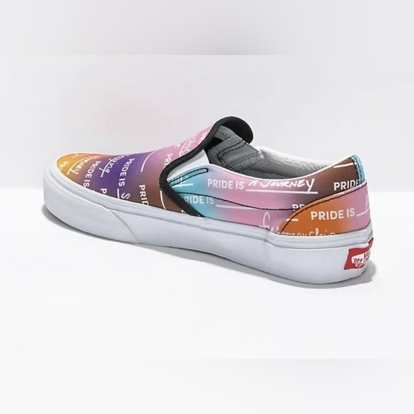 Vans Pride Slip On Mens size 3.5, Womens Size 5. NWOB Brand new - Picture 5 of 8